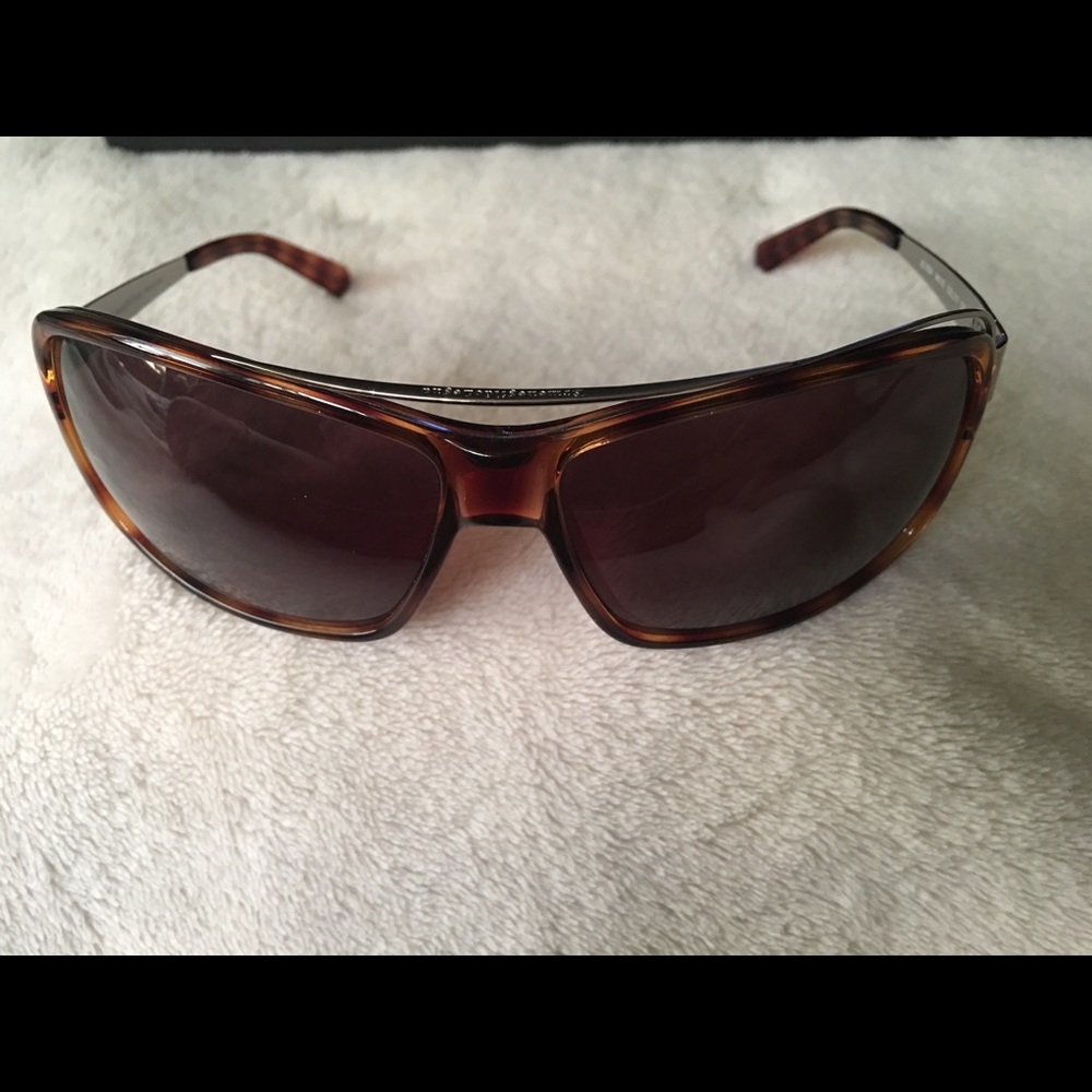 New Ermenegildo Zegna Unisex SZ3524 Brown Sunglass